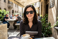 Sonnenbrille - schwarz 1